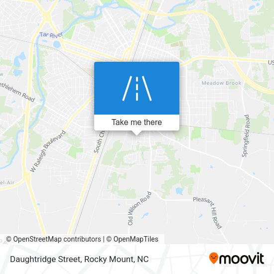 Daughtridge Street map