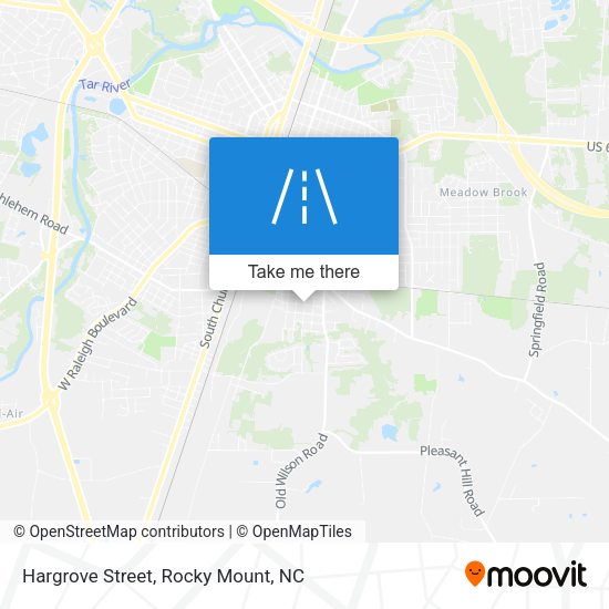 Hargrove Street map