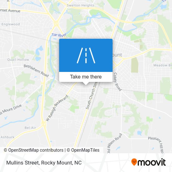 Mullins Street map