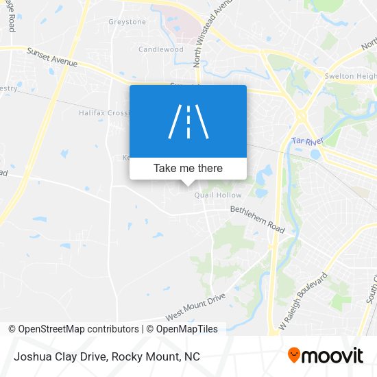 Joshua Clay Drive map