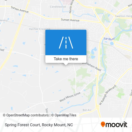 Spring Forest Court map