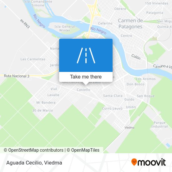 Mapa de Aguada Cecilio
