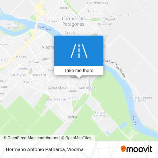 Mapa de Hermano Antonio Patriarca