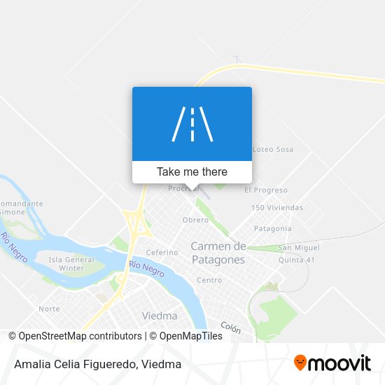 Mapa de Amalia Celia Figueredo