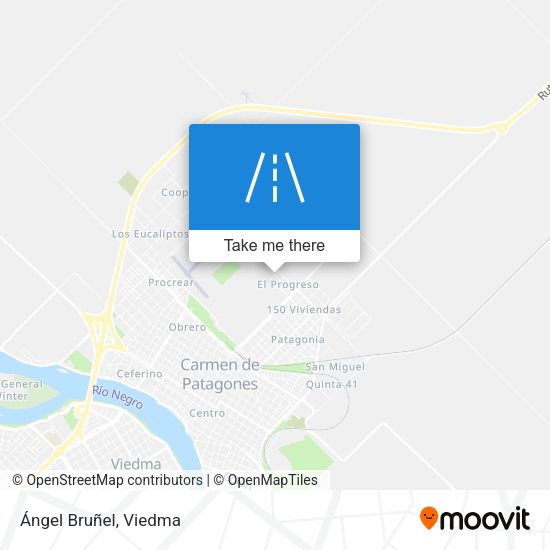 Ángel Bruñel map