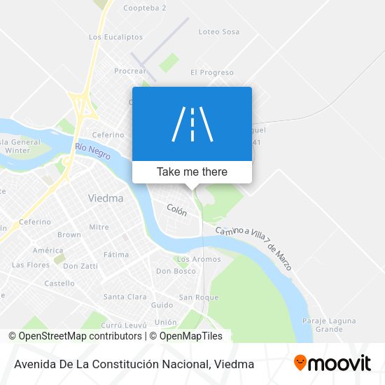 Avenida De La Constitución Nacional map