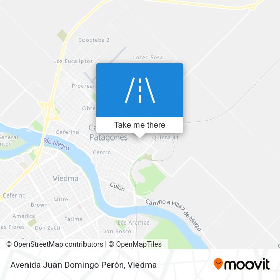 Avenida Juan Domingo Perón map