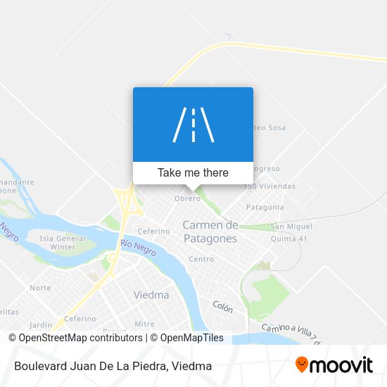Boulevard Juan De La Piedra map