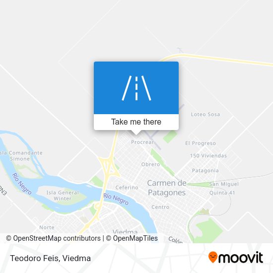 Mapa de Teodoro Feis