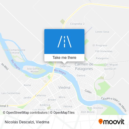 Nicolás Descalzi map