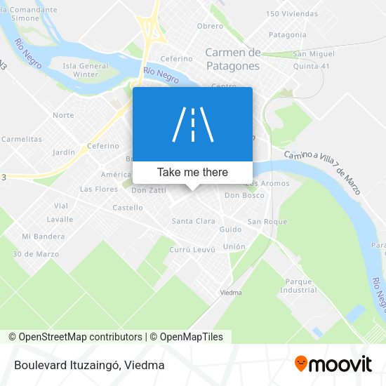 Mapa de Boulevard Ituzaingó