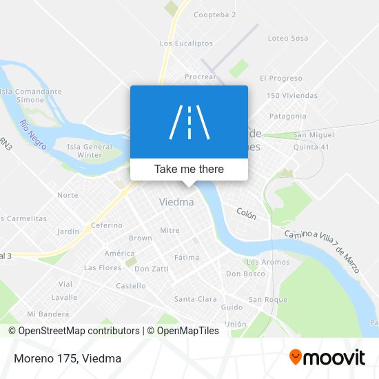 Mapa de Moreno 175