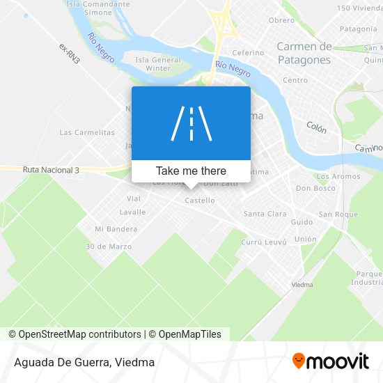 Mapa de Aguada De Guerra