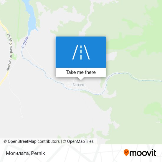 Могилата map