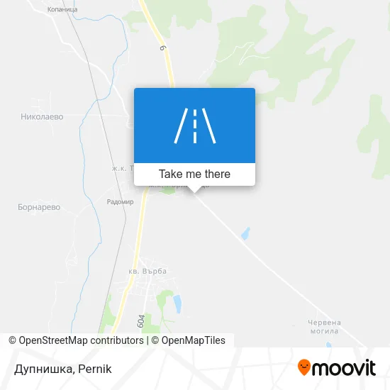 Карта Дупнишка