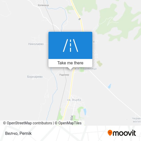 Велчо map
