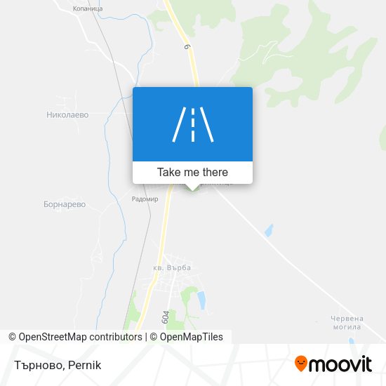 Търново map