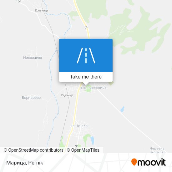 Марица map