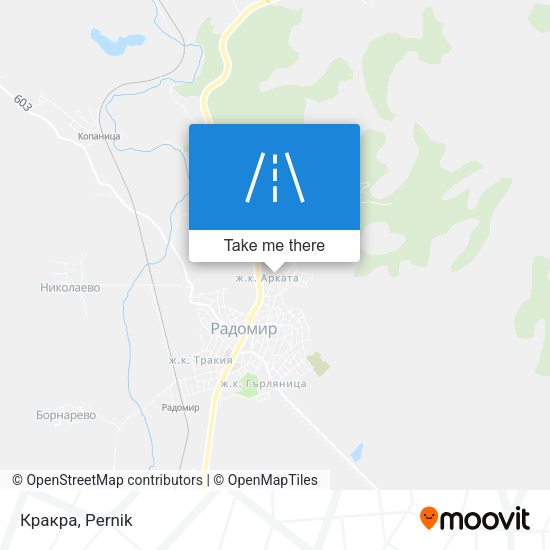 Кракра map