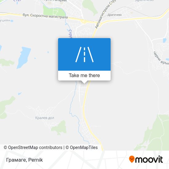 Грамаге map