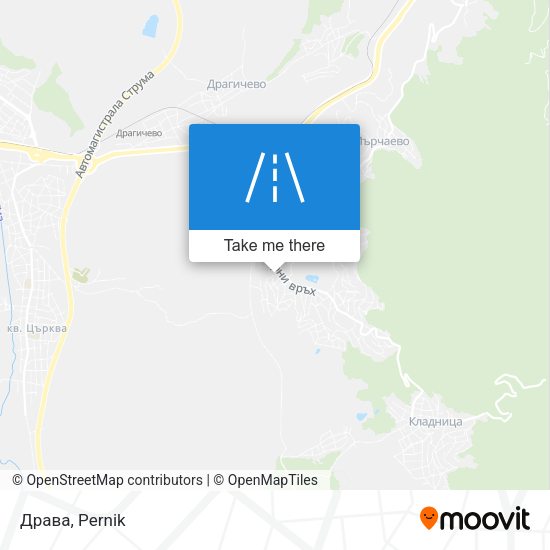 Драва map