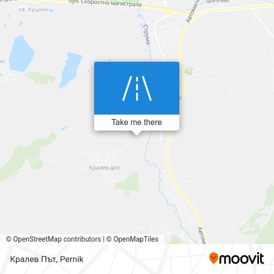 Кралев Път map