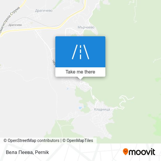 Вела Пеева map