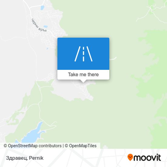 Здравец map