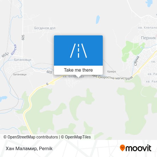 Хан Маламир map