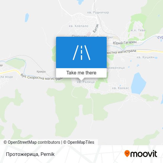 Протожерица map