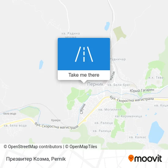 Презвитер Козма map