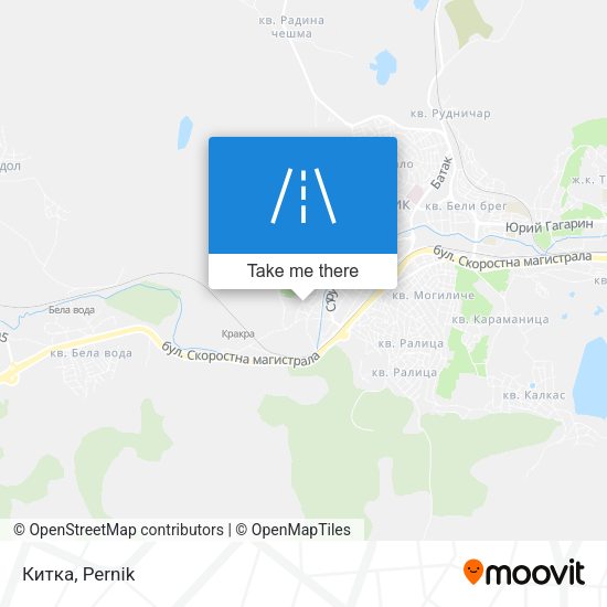 Китка map
