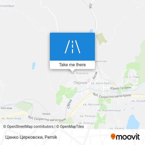Цанко Церковски map