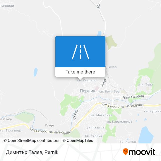 Димитър Талев map