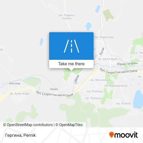 Карта Гергина