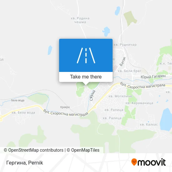 Карта Гергина