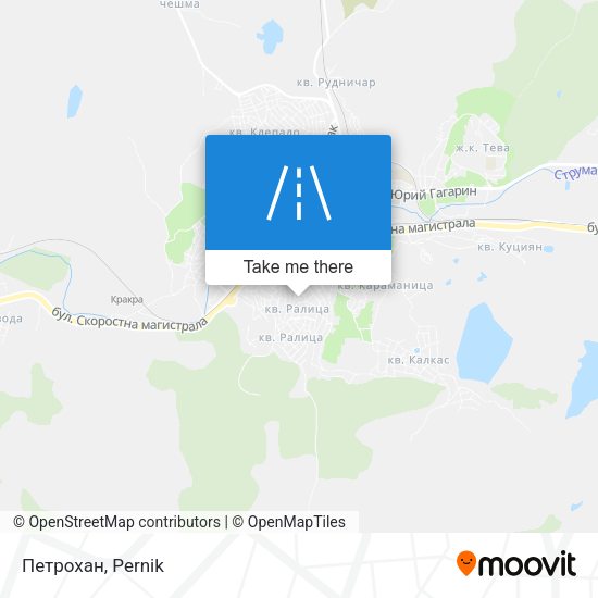 Петрохан map