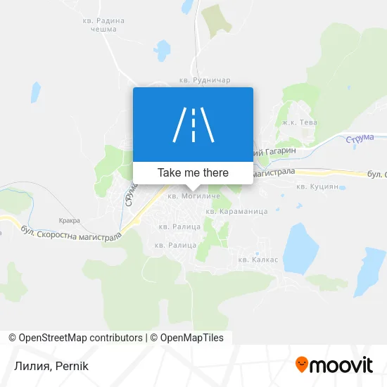 Карта Лилия