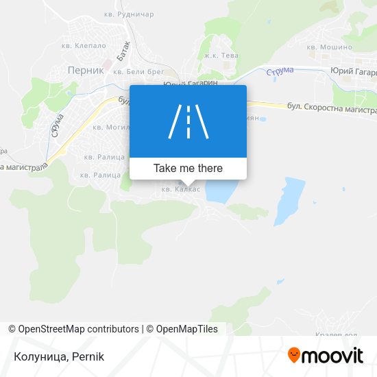 Колуница map