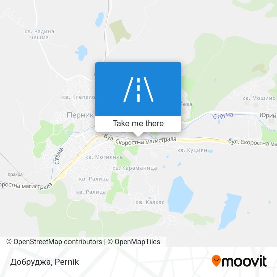 Добруджа map