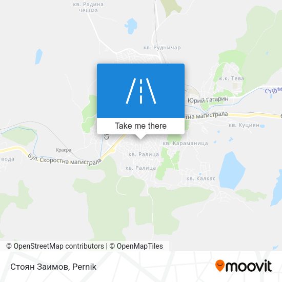 Стоян Заимов map