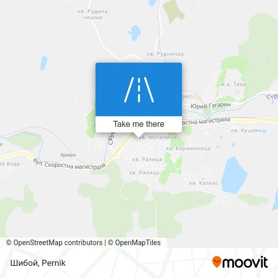Шибой map