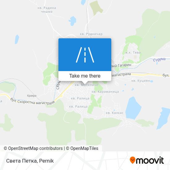 Света Петка map