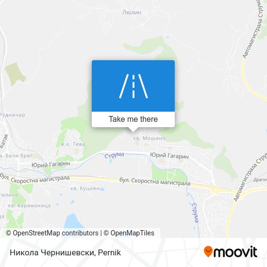 Никола Чернишевски map