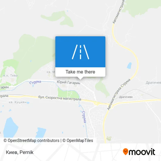 Карта Киев