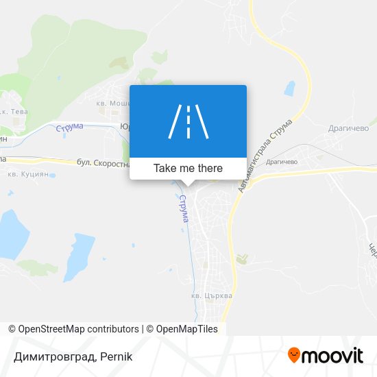 Димитровград map