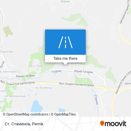 Ст. Стаменов map