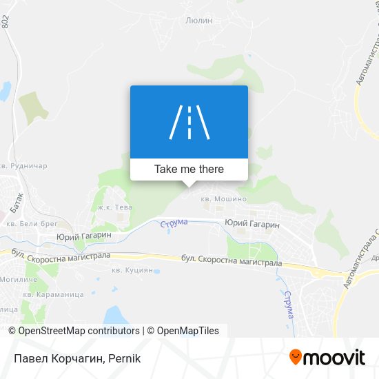 Павел Корчагин map