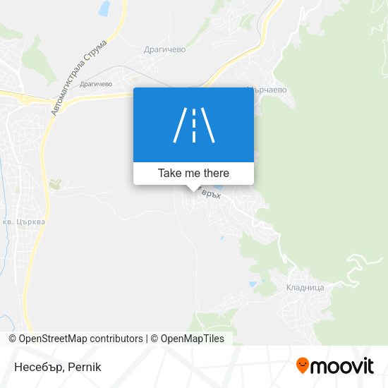 Несебър map