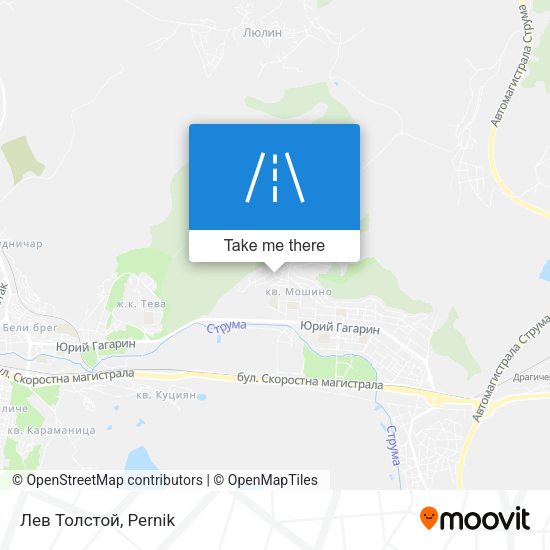 Лев Толстой map